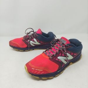 New Balance Nitrel Fuel Core Pink Blue Striped All Terrain Running Shoes Size 7